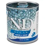 F02468 FARMINA N&D OCEAN - DOG Wet Herring&Shrimp ADULT 285 g (pak.6)