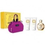 Eros Pour Femme Gift set EDP 100 ml, body lotion 100 ml, shower gel 100 ml and handbag