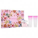 Bright Crystal Gift Set EDT 90 ml, body lotion 100 ml Crystal Bright, Bright Crystal shower gel 100 ml, and miniatures Bright Cr