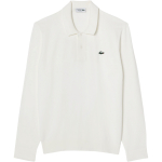 LACOSTE Polo Classic, ilgomis rankovėmis, balta