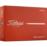 Titleist Golfo kamuoliukai Velocity 2026 - 12 vnt. pakuotė, oranžinė