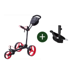 BIG MAX Trolley &bdquo;Blade Trio&ldquo;, juoda/raudona