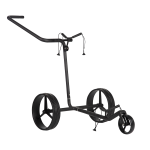 JuCad Trolley &bdquo;Carbon shadow&ldquo; 3 ratai, juoda