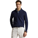 RALPH LAUREN &bdquo;Layer Cotton Coolmax&ldquo; mar&scaron;kinėliai su pusine užtrauktuku, jūrų laivynas