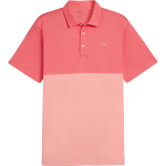 Puma Polo Pure 2.0 Colorblock, persikų/rožinės spalvos