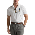RALPH LAUREN Polo megztinis &bdquo;Airtech Pique&ldquo;, balta