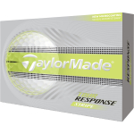 TaylorMade Golfo kamuoliukai &bdquo;Tour Response Stripe&ldquo; &ndash; 12 vnt. pakuotė, geltona