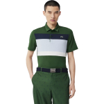 LACOSTE Polo spalvų blokas, žalias