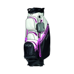 JuCad Cartbag "Aquastop Plus, juoda/pilka/rožinė