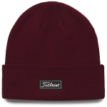 Titleist Kepurė Charleston Cuff Knit, raudonas vynas