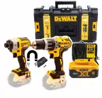 Akumuliatorinių įrankių rinkinys DeWalt DCK266P1T, gręžtuvas ir smūginis suktuvas, 18V XR, 1x5Ah