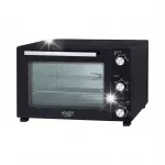 Mini elektrinė orkaitė Adler AD 6026, 48 l, su konvekcija ir ie&scaron;mu, juoda