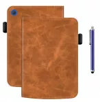Dėklas su ra&scaron;ikliu inkBOOK Calypso Plus, Lumos, Prime, rudas
