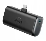 I&scaron;orinė baterija Anker Plug-in Nano (A1653H11) 5000 mAh 22,5 W USB-C juoda