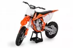 Modelis motociklas NEW RAY KTM 450 SX-F 2018, oranžinis, 1:10, M-620