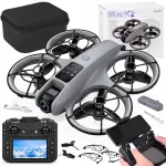Dronas su HD kamera, LCD ekranu, brushless varikliu, WiFi, 145 g