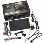 Automobilinė multimedija TS18+, 9", 6 GB RAM, 128 GB, 8 branduolių, Android, GPS, SIM, CarPlay, 4G, Bluetooth 5.0