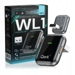 Belaidis adapteris Qerk WL1-B, CarPlay ir Android Auto, USB A, WiFi, Bluetooth