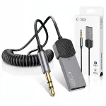 Bluetooth siųstuvas&ndash;adapteris automobiliui su mikrofonu, AUX