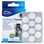 Valymo ir nuriebalinimo tabletės Aqualogis Cleaneo kavos aparatams, 10 vnt.