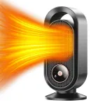 Keraminis &scaron;ildytuvas FARELKA, 1000 W, su termostatu ir laikmačiu, tylus