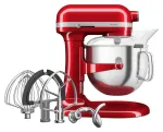 Virtuvinis mikseris KitchenAid Artisan 6,6 l, raudonos (karamelės) spalvos, 5KSM70SHXECA
