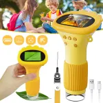 Ki&scaron;eninis skaitmeninis mikroskopas MINI, 1000x, 2" IPS ekranas, vaikams