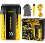 Elektrinė skutimo ma&scaron;inėlė VGR V-285, 9000 RPM, LED, USB