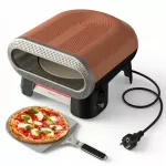 Elektrinė picos kepimo krosnelė TEFAL Pizza Pronto JM600TE0, su besisukančiu akmeniu, 2600 W