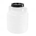 Plastikinis 10 l statinaitis rauginimui, lietaus vandeniui, baltas