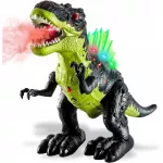 Interaktyvus &scaron;viečiantis žaislinis dinozauras T-Rex XXL, skleidžiantis garsus ir garus
