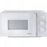 Mikrobangų krosnelė Gorenje MO20AE1W5, 20 l, 800 W, balta, su AquaClean ir laikmačiu