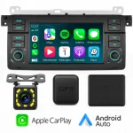 Automobilinė multimedija BMW 3 E46, 6GB/128GB, Android, GPS, WiFi, Bluetooth, CarPlay