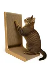 Kartoninis kačių draskyklė su kamuoliuku ELMO CORNER SOLID 60 cm