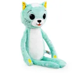 Mink&scaron;tas sensorinis žaislas katinas Tulimy 45 cm, Dumel, mėtų spalvos
