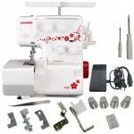 Overlokas JANOME 990D, 4 siūlų, buitinis