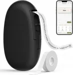 Mini etikečių spausdintuvas SUPVAN E10 Bluetooth, juodas, su ritinėliu