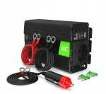 Įtampos keitiklis Green Cell INV17, 24V į 230V, 500W/1000W, grynos sinusinės bangos