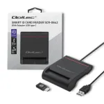 Kortelių skaitytuvas Smart Card, USB 2.0, plug & play