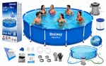 Baseinas Bestway 305x76 cm su siurbliu, 17 dalių rinkinys, modelis 2026