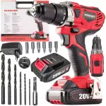 Atsuktuvas&ndash;gręžtuvas Worcraft CD-S20LiWB su akumuliatoriumi ir lagaminu