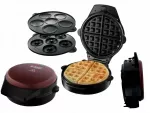 Vaflių keptuvė Russell Hobbs 24620-56, 900 W, raudona
