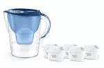 Vandens filtras Brita Marella XL 3,5 l, mėlynas, su 5 filtrais