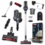 Belaidis vertikalus dulkių siurblys 2in1 BLDC 280W su HEPA filtru ir LED, OB220