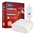 Elektrinė &scaron;ildoma antklodė SILENTNIGHT Comfort Control, 150x140 cm, balta