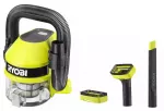 Automobilinis dulkių siurblys RYOBI RAV1805-0, 18V, be akumuliatoriaus