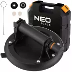 Vakuuminis siurbtukas stiklui ir plytelėms su pompa, NEO TOOLS, lagaminėlis