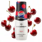 Sirupo koncentratas SodaStream Pepsi Cherry Zero Sugar, 440 ml, gazuotam vandeniui