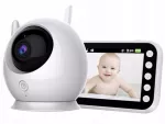 Vaiki&scaron;ka vaizdo auklė ABM100 su LCD ekranu ir naktiniu režimu