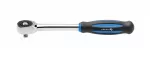 Reketinis raktas HOGERT 1/2", 60 dantų, su besisukančia rankena, CrMo, HT1R372